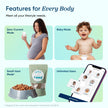 Etekcity Body Fat Scale Smart BMI Scale, Smart Weighing Scale , Bluetooth Electronic Body Analyzer Machine, Accurate Machine, 400lb Black ESF-551 🍁 All In One Marketplace Canada