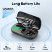 New bee Bluetooth Headset V5.1, 72H Talktime Wireless Bluetooth Earpiece for Cellphone with 500mah Charging Case Dual Mic Noise Cancelling Hands-Free Earphones for Office Driver Calls 🍁 All In One Marketplace Canada