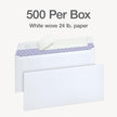 Oxford Envelopes, #10 Business Size, Security Tint, Peel & Seal Closure, 24 lb White Paper, Privacy Protection for Checks & Invoices, 500-Pack for Office or Home Mailing 🍁 All In One Marketplace Canada