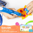 3D Pen Filament Refills 15 Colors, Each Color 16 Feet Total 240 Feet, 1.75 mm Pla Filament Comes with 2 Finger Caps & Copybook,3D Printing Pen Filament Refills Compatible with Mynt3d,scrib3d 3D Pen 🍁 All In One Marketplace Canada