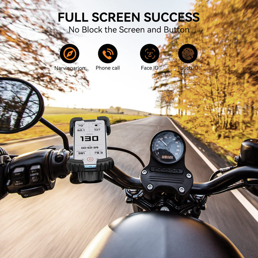 Motorcycle/Bicycle Phone Mount for 4.7-6.8