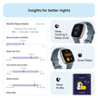 Google Fitbit Versa 4 Fitness Smartwatch with Daily Readiness, Gps, 24/7 Heart Rate, 40+ Exercise Modes, Sleep Tracking and More, Waterfall Blue/platinum, One Size (S and L Bands Included) 🍁 All In One Marketplace Canada