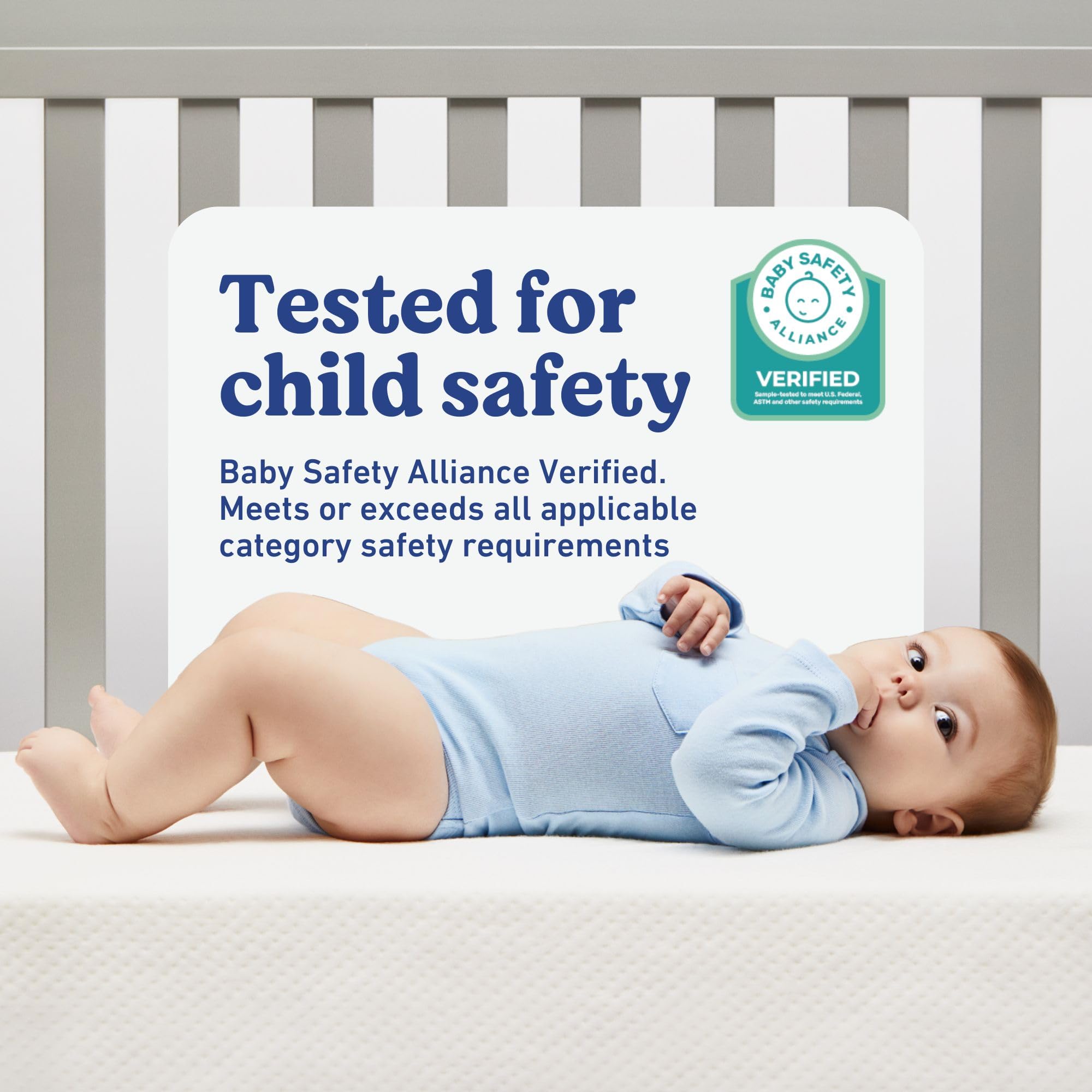 Graco Premium Crib & Toddler Mattress – GREENGUARD Gold Certified, Machine-Washable OEKO-TEX STANDARD 100 Certified Cover with Waterproof Surface, Fits Any Standard Full Size Baby Crib & Toddler Bed 🍁 All In One Marketplace Canada