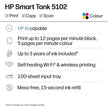 HP Smart Tank 5102 Wireless All-in-One Refillable Printer, Scanner, Copier with up to 3 Years of Ink Included, Best for Home, Cartridge-Free. 🍁 All In One Marketplace Canada