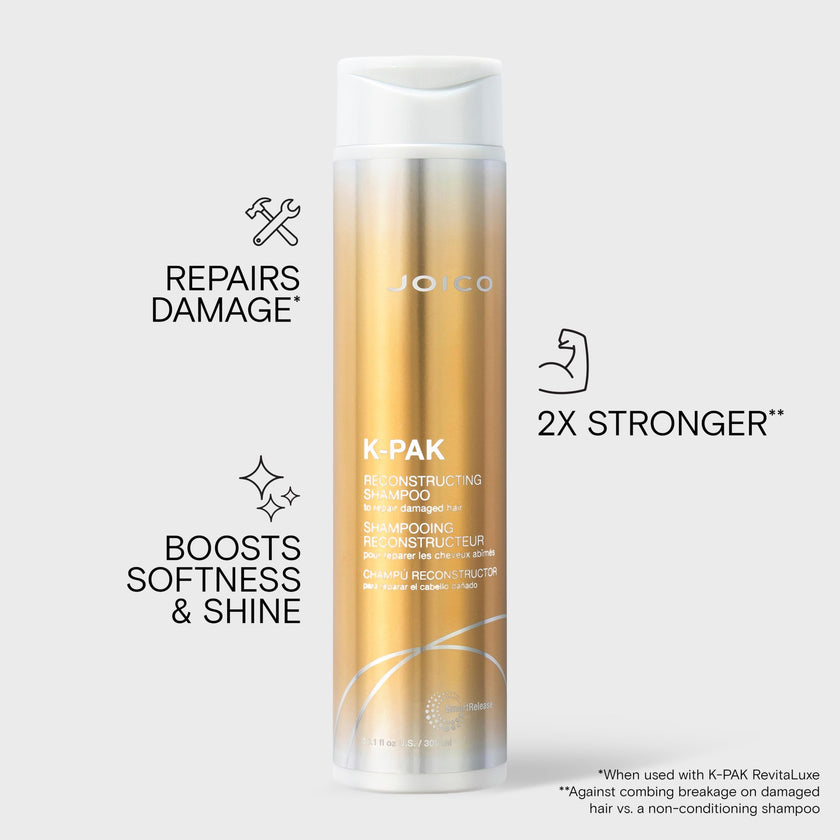 Joico K-PAK Reconstructing Shampoo or Conditioner – Repairs & Detangles Damaged Hair, Keratin & Primrose Oil, Sulfate-Free 🍁 All In One Marketplace Canada