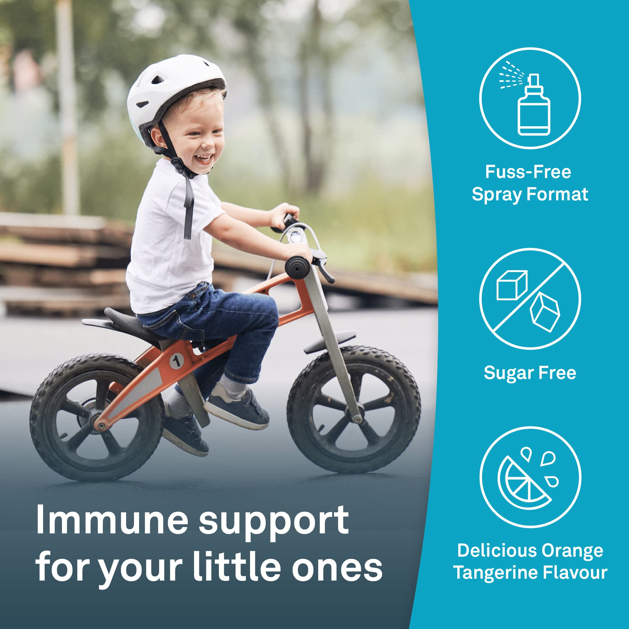 Organika Canadian-Made Kids Zinc Spray with Vitamin C- Orange Tangerine Flavour- Immune Support for your Kids, Easy Spray Format- 30ml 🍁 All In One Marketplace Canada