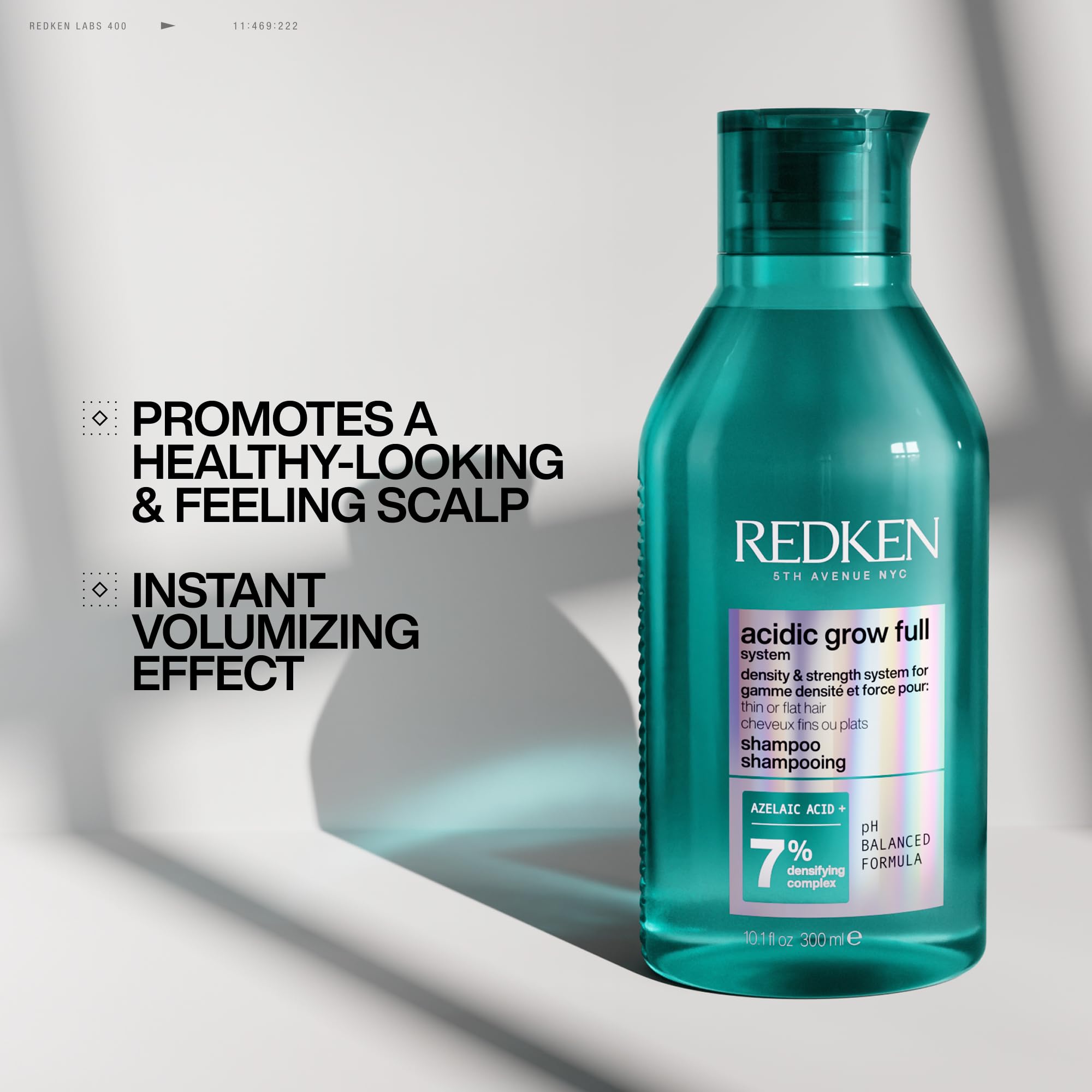 Redken Acidic Grow Full Densifying Shampoo, for Thinning Hair, With Azelaic Acid, Rebalances Scalp and Volumizes 🍁 All In One Marketplace Canada