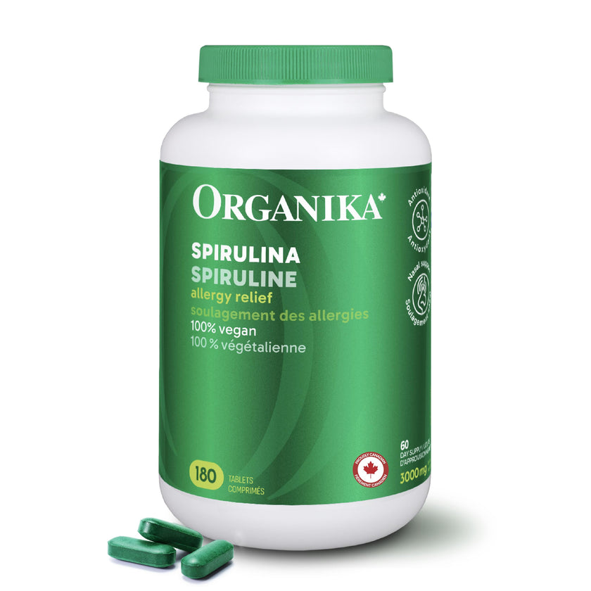 Organika Spirulina 180 Tabs 🍁 All In One Marketplace Canada