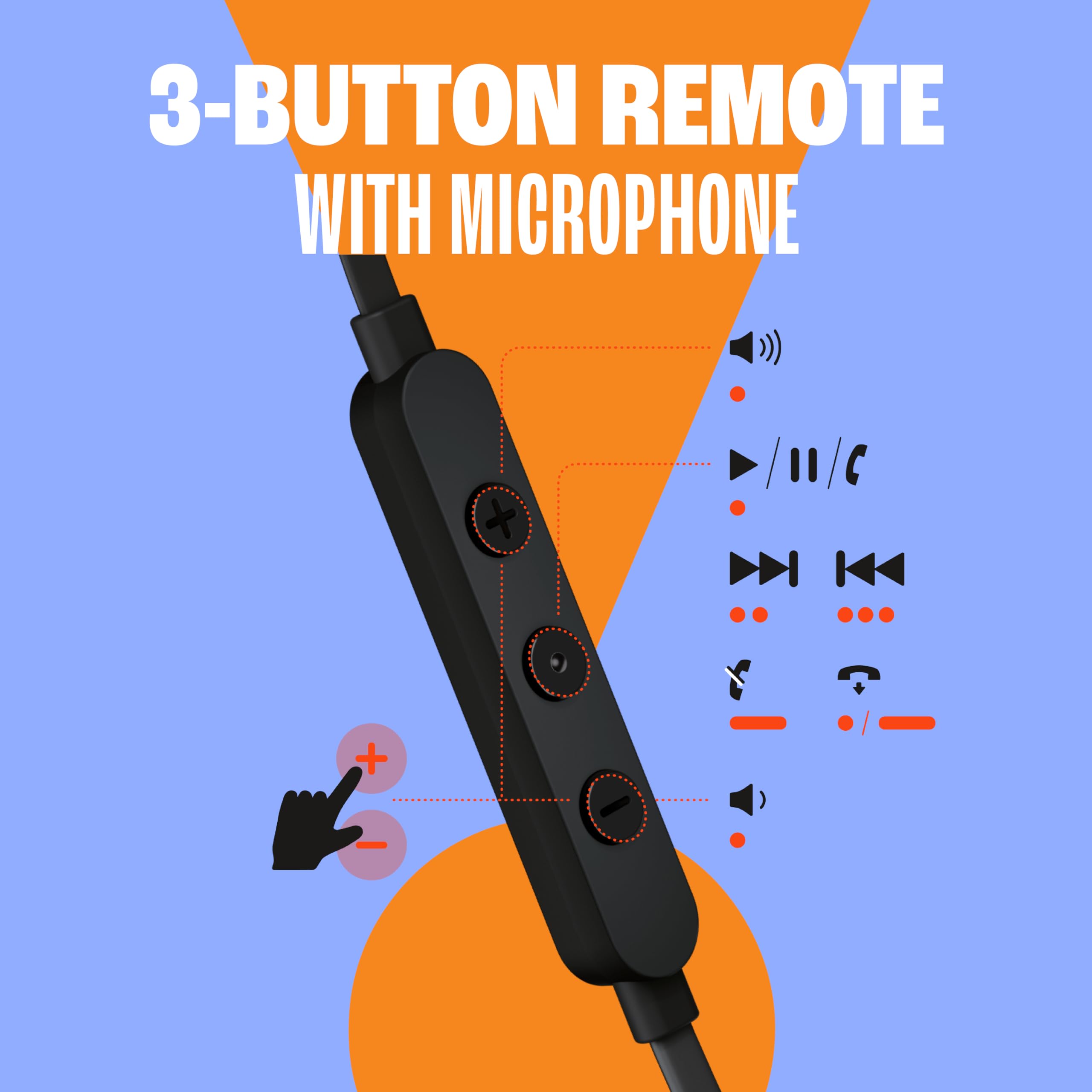 JBL Tune 310C - USB-C Wired Hi-Res in-Ear Headphones, Tangle-Free Flat Cable, 3-Button Remote with Microphone (Black) 🍁 All In One Marketplace Canada