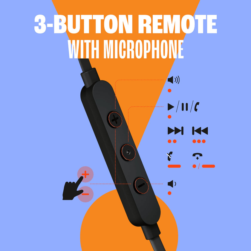 JBL Tune 310C - USB-C Wired Hi-Res in-Ear Headphones, Tangle-Free Flat Cable, 3-Button Remote with Microphone (Black) 🍁 All In One Marketplace Canada