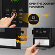 BLACK+DECKER Microwave Oven, 1.1 Cu.ft 900W Digital Stainless Steel 🍁 All In One Marketplace Canada