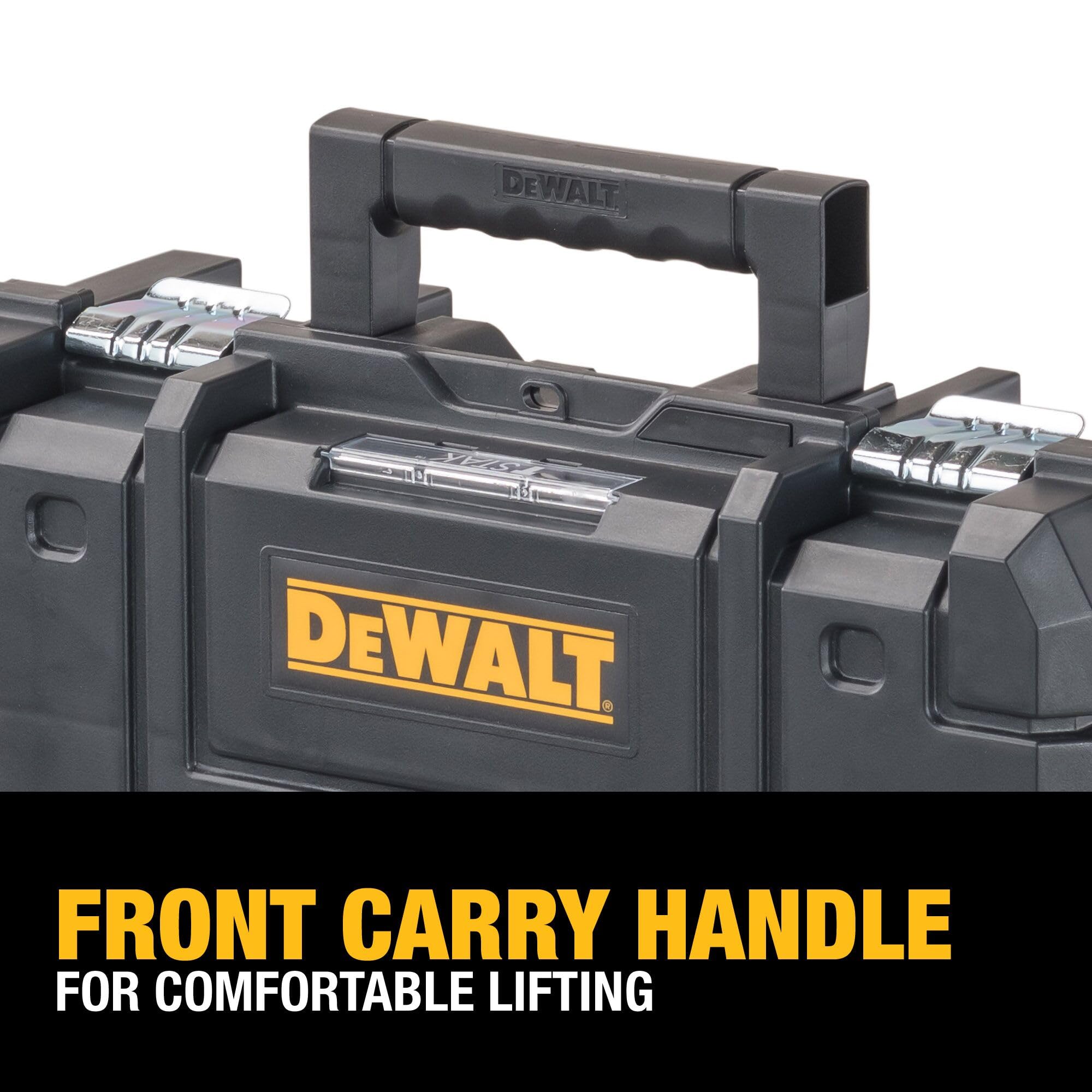 DEWALT Tool Box, TSTAK II, Flat Top (DWST17807) , Black 🍁 All In One Marketplace Canada