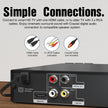 MEGATEK Region-Free HDMI DVD Player for TV, Compact CD/DVD Player with USB Port, Plays All Region DVDs & Multi Formats, Metal Housing, HDMI/RCA Cables & Remote Included 🍁 All In One Marketplace Canada