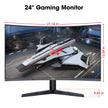 KOORUI 24 Inch Curved Gaming Monitor, 180Hz 1080P 1500R, Adaptive Sync, HDR 🍁 All In One Marketplace Canada