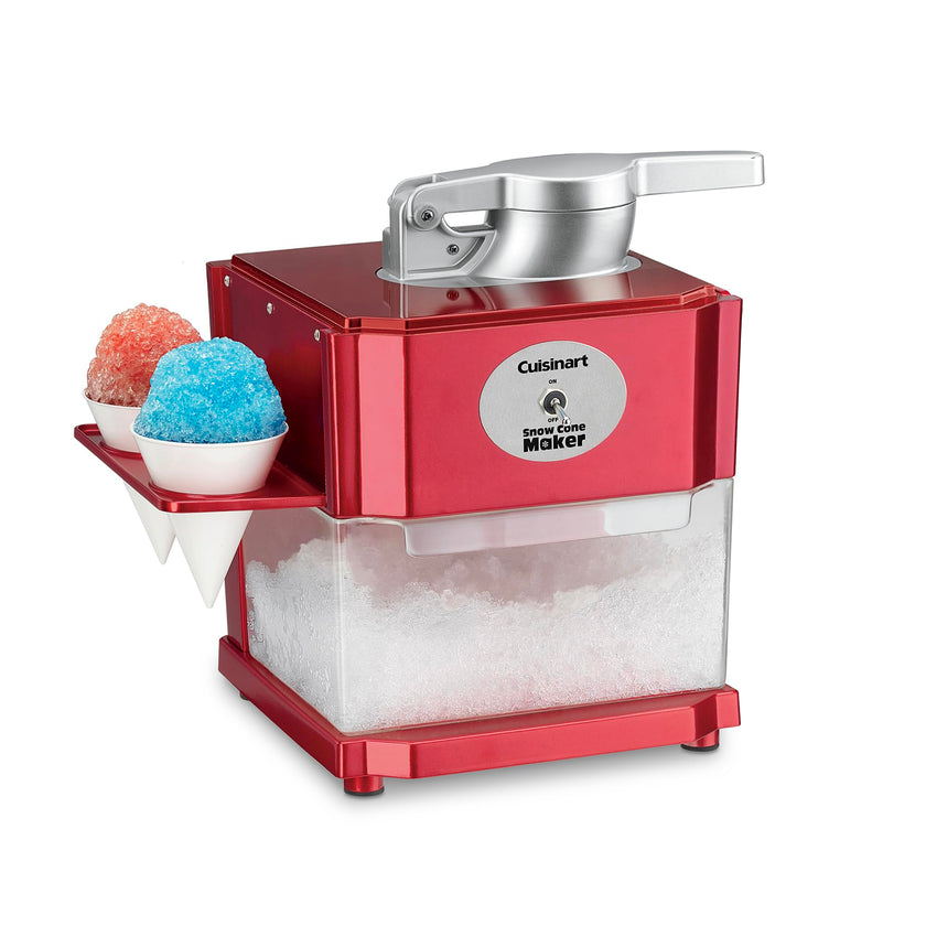 Cuisinart Snow Cone Machine, Home Shaved Ice Maker for Snow Cones, Snow Cone Maker with Reuseable Paper Cups, Makes 5 Icy Cones for Slushies, Frozen Drinks (SCM-10P1C) 🍁 All In One Marketplace Canada
