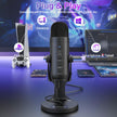 ZealSound Podcast Microphone for PC, Noise Cancellation USB Mic with Gain, Volume Adjustment & Mute Button, Monitoring & Echo, for YouTube, TikTok, Podcasting, Streaming, iPhone, iPad, Android, Mac 🍁 All In One Marketplace Canada