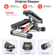 Sunny Health & Fitness Mini Stepper for Exercise, Low-Impact Stair Step Cardio Equipment with Resistance Bands, Digital Monitor - NO. 012-S 🍁 All In One Marketplace Canada
