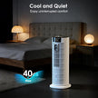 Portable Air Conditioner,1000ML Tower Fan with Remote,4-IN-1 Evaporative Air Cooler with 3 Wind Speeds&Turbo Mode,2 Mist,10H Timer,90° Oscillation Portable AC for Home,Office 🍁 All In One Marketplace Canada