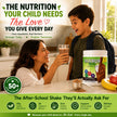 Maximum Kids Complete ORGANIC Powder Mix - Great TASTING, EASY to use, complete nutritional drink with 26 vitamins & Minerals, 20g of Plant Protein, 3g of Fiber. Kid TESTED! Parents APPROVED! 🍁 All In One Marketplace Canada