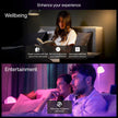 Philips Hue Essential Starter Kit: Bridge + 4 Essential E26 Smart Bulbs, White and Color Ambiance, 2200K-6500K, Dimmable, Works with Alexa, Google Assistant, Samsung SmartThings, Apple Home 🍁 All In One Marketplace Canada
