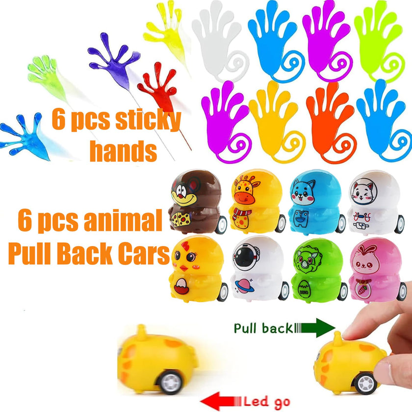 124 Pcs Party Favors for Kids, Goodie Bag Items, Loot Bag Fillers, Pinata Filler, Treasure Box Toys for kids Classroom Prizes, Treasure Chest, Easter Basket Egg Fillers Birthday Gifts 🍁 All In One Marketplace Canada