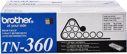 Brother TN360 High Yield Black Toner Cartridge