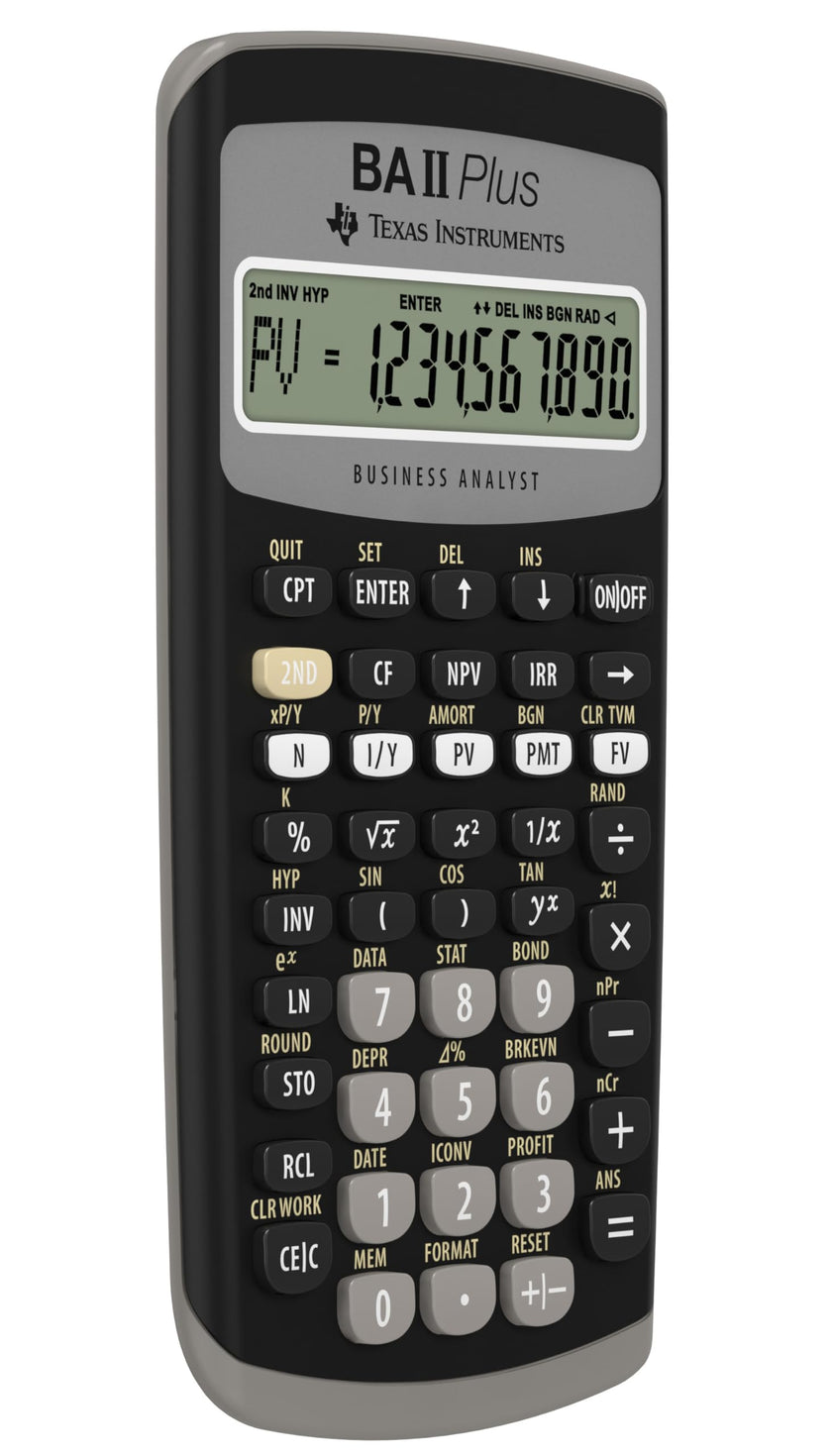 Texas Instruments BA II Plus Financial Calculator, Black 🍁 All In One Marketplace Canada