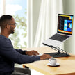 Besign LS10 Laptop Stand for Desk, Ergonomic Adjustable Notebook Tablet Stand, Riser Holder Computer Stand Compatible with Air, Pro, Dell, HP, Lenovo More 10-14