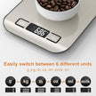 CROWNFUL Food Scale, 11lb Digital Kitchen Scales Weight Ounces and Grams for Cooking and Baking, 6 Units with Tare Function (Battery Included) 🍁 All In One Marketplace Canada