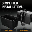 NOCO Snap-Top BG27 Battery Box, Group 27 12V Battery Box for Marine, Automotive, RV, Boat, Camper and Travel Trailer Batteries 🍁 All In One Marketplace Canada