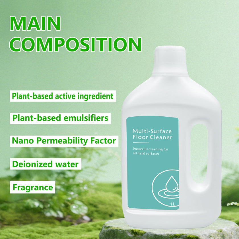 Floor Cleaning Solution for Dreame L40 Ultra/L50 Ultra/X50 Ultra/L10s Ultra Gen 2/X40 Ultra and Other L/X/Aqua/Matrix Series Robot Vacuum Cleaners, Multi-Surface Floor Cleaner Liquid, Fits MOVA, 1L 🍁 All In One Marketplace Canada