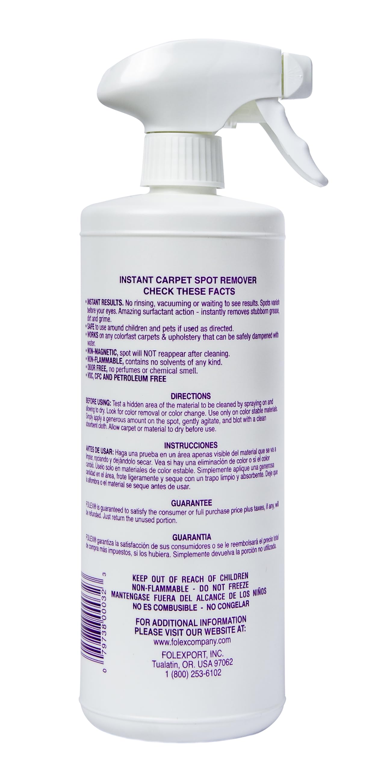 FOLEX Instant Carpet Spot Remover, 32oz Pack of 2 🍁 All In One Marketplace Canada
