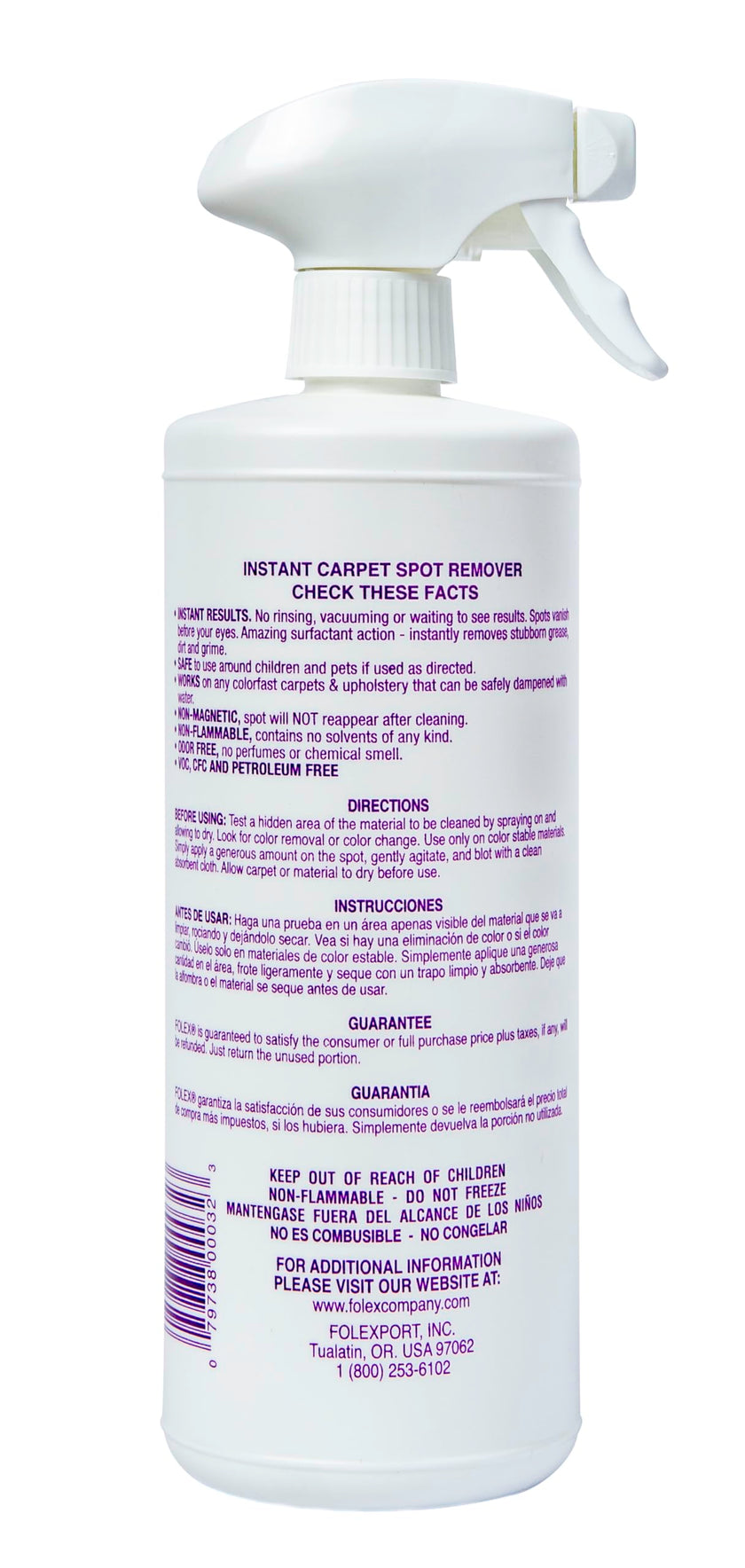 FOLEX Instant Carpet Spot Remover, 32oz Pack of 2 🍁 All In One Marketplace Canada