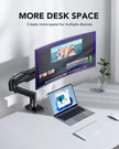 HUANUO Single Monitor Mount, 13 to 32 Inch Design Monitor Arm, Adjustable Stand, Vesa Mount with Clamp and Grommet Base - Fits 4.4 to 19.8lbs LCD Computer Monitors 🍁 All In One Marketplace Canada