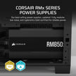 CORSAIR RM850x Fully Modular Low-Noise ATX Power Supply – ATX 3.1 Compliant – PCIe 5.1 Support – Cybenetics Gold Efficiency – Native 12V-2x6 Connector – Black 🍁 All In One Marketplace Canada