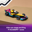 LEGO Speed Champions F1 ACADEMY LEGO Race Car Building Toy - Pretend Play Racing Vehicle with F1 ACADEMY Minifigure - Play & Display Toy Car for Boys & Girls Ages 10+ - Gift Idea for Birthdays - 77258 🍁 All In One Marketplace Canada
