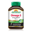 Jamieson Ultra-Strength Omega-3 900 mg, No Fishy Aftertaste, Supports Heart, Brain, and Eye Health, Arthritis Support. High Potency, with EPA and DHA, Non-GMO, Gluten-Free, 75 Softgels, Proudly Canadian 🍁 All In One Marketplace Canada