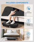 GDCOO Vibration Plate Exercise Machine, Vibrating Plate for Lymphatic Drainage, Vibrating Platform with 200 Adjustable Speeds, Fitness & Weight Loss Vibration Plate, 450 Lbs Max Capacity (Matte Black) 🍁 All In One Marketplace Canada