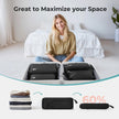 Compression Packing Cubes for Suitcases, Ultralight Packing Cubes for Backpack Waterproof Luggage Packing Organizers Expandable Packing Cubes for Travel Accessories and Essentials 8 Set Black 🍁 All In One Marketplace Canada