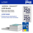 Brother Genuine LC501BKS Standard Yield Black Ink Cartridge for Brother Printer MFC-J1260DW, MFC-J1360DW, MFC-J1410DW 🍁 All In One Marketplace Canada