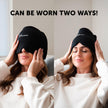 TheraICE Migraine Relief Cap | Soothing Headache Hat Ice Pack Mask | Face Cold Compress Cooling Gel Head Wrap Products for her Sinus Tension Stress Hangover & Puffy Eyes | Great Birthday Gift for Mom 🍁 All In One Marketplace Canada