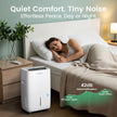 Waykar 80 Pints 2025 Energy Star Dehumidifier for Spaces up to 5,500 Sq. Ft for Basement and Home, Large Room with Drain Hose and 1.14 Gallons Water Tank 🍁 All In One Marketplace Canada