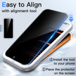 JETech Privacy Screen Protector for iPhone 17 Pro Max 6.9-Inch with Camera Lens Protector, Anti-Spy Tempered Glass Film, Easy Installation Tool, 2-Pack Each 🍁 All In One Marketplace Canada