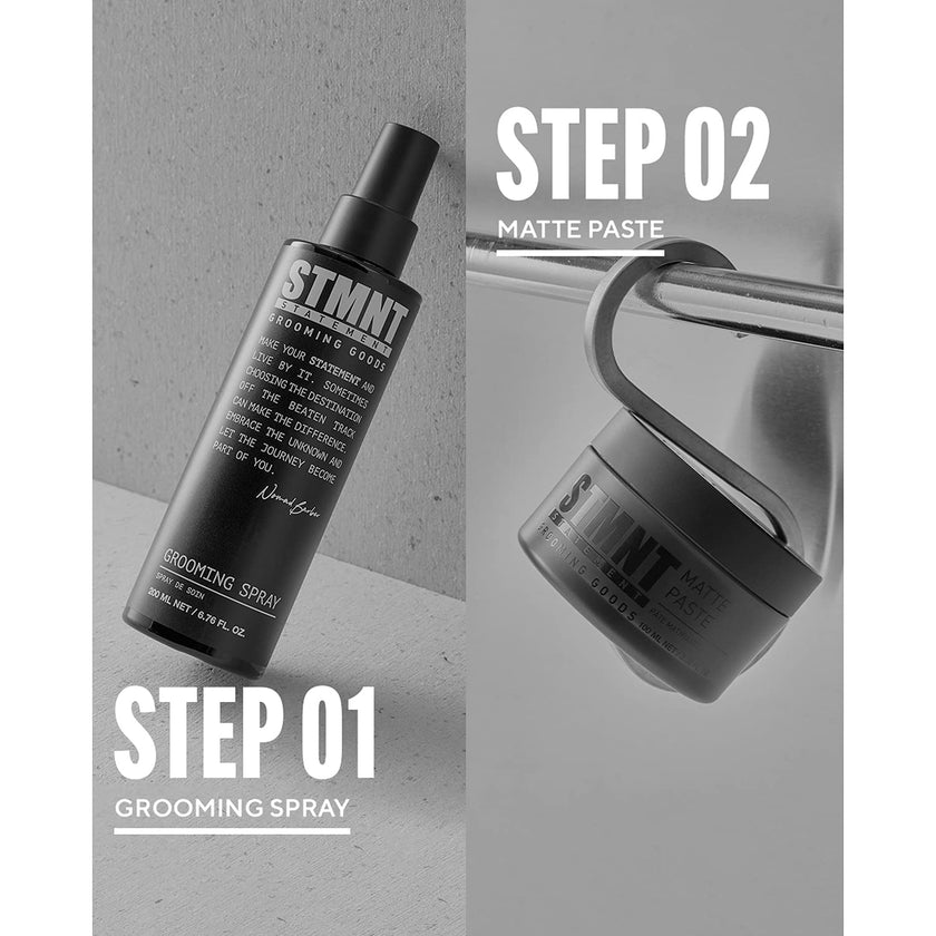 STMNT Grooming Goods Matte Paste, 3.38 oz | Strong Control | Non-Greasy Formula, 100 ml (Pack of 1) 🍁 All In One Marketplace Canada