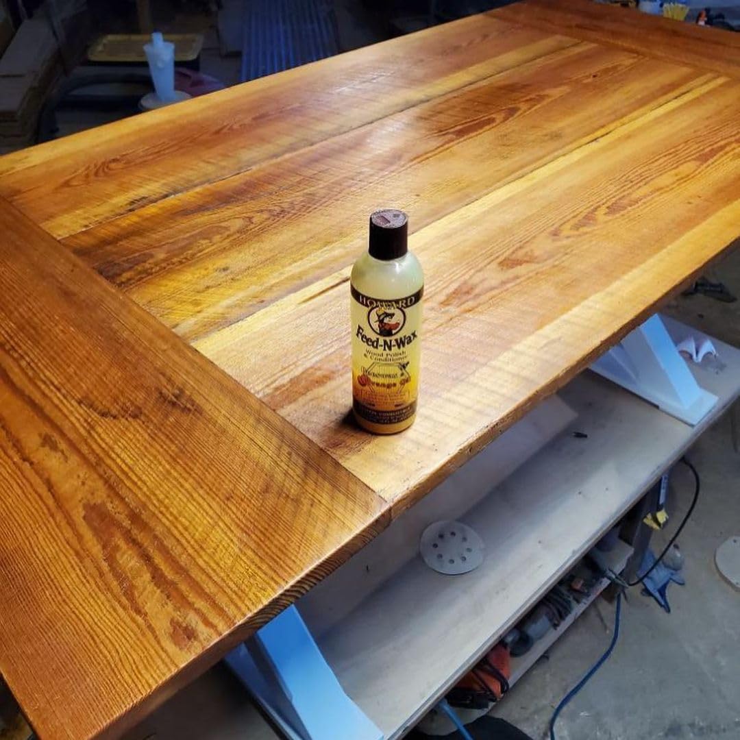 Howard FW0016 Feed-N-Wax Wood Polish and Conditioner, 16-Ounce, orange 🍁 All In One Marketplace Canada