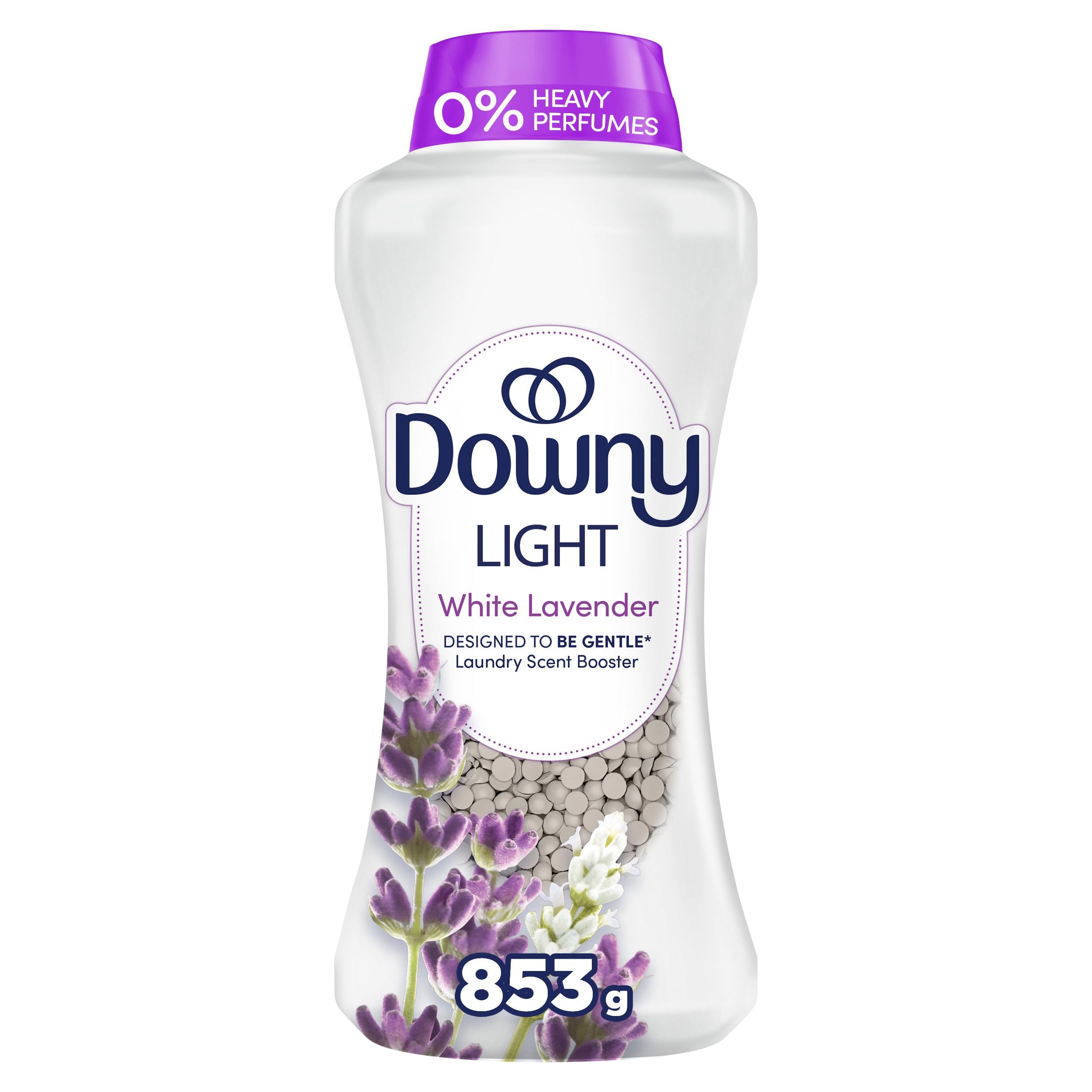 Downy Light Laundry Scent Booster Beads, White Lavender Scent, 853g, In-wash fabric beads designed to be gentle with a light boost of scent, No Heavy Perfumes 🍁 All In One Marketplace Canada