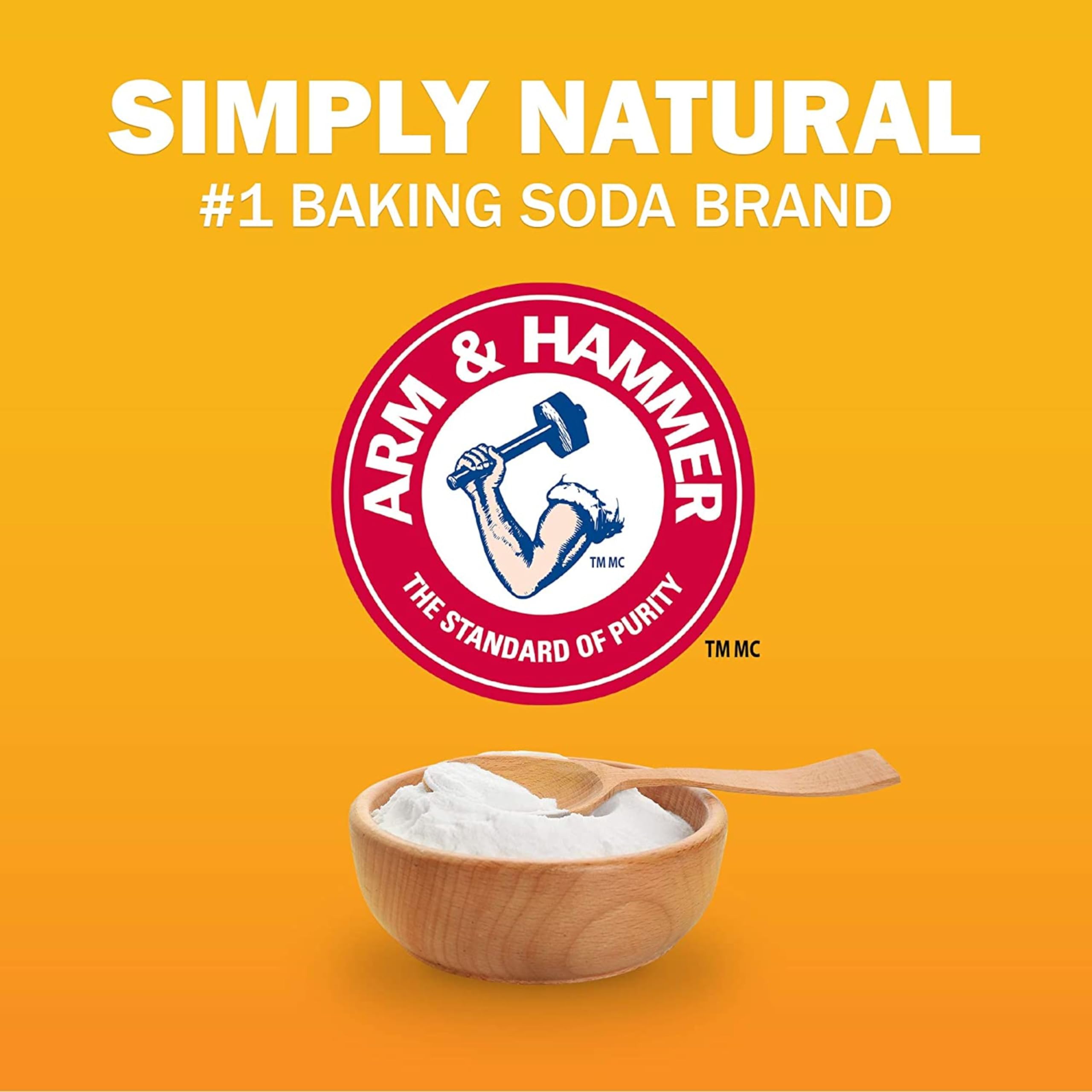 Arm & Hammer Pure Baking Soda – Multi-Purpose Cleaner, Natural Odour Eliminator & Baking Essential – Large Value Size – 2 kg (Pack of 1) 🍁 All In One Marketplace Canada
