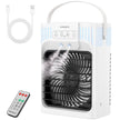 Portable Air Conditioners, 4 in 1 1200ML Personal Air Conditioner, Evaporative Air Cooler Fan with Remote, 7 RGB Light Modes, 3 Speeds & 2-8H Timer for Bedroom,Car,Nightstand, Office, Dorm, RV 🍁 All In One Marketplace Canada