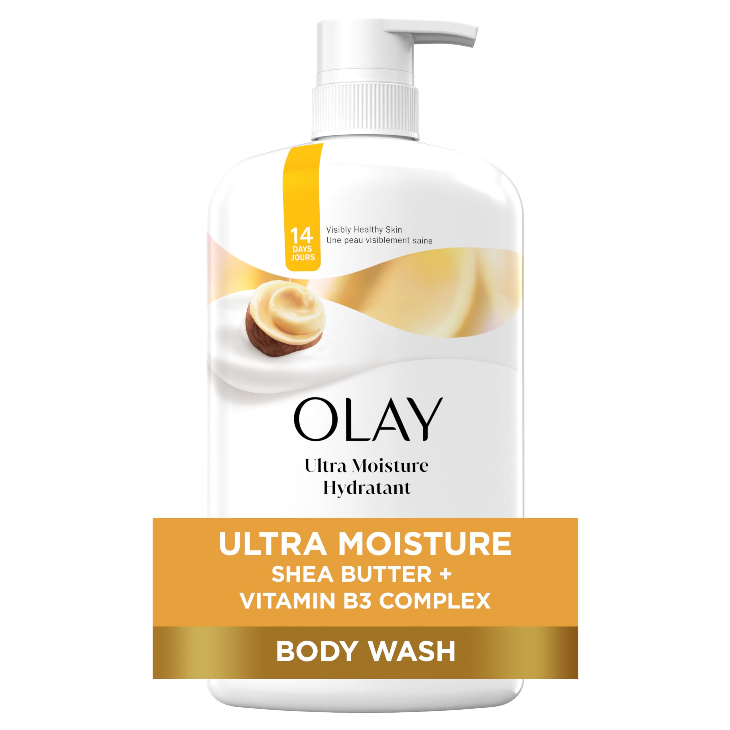 Olay Ultra Moisture Body Wash with Shea Butter, Free from Parabens, 975 ml 🍁 All In One Marketplace Canada