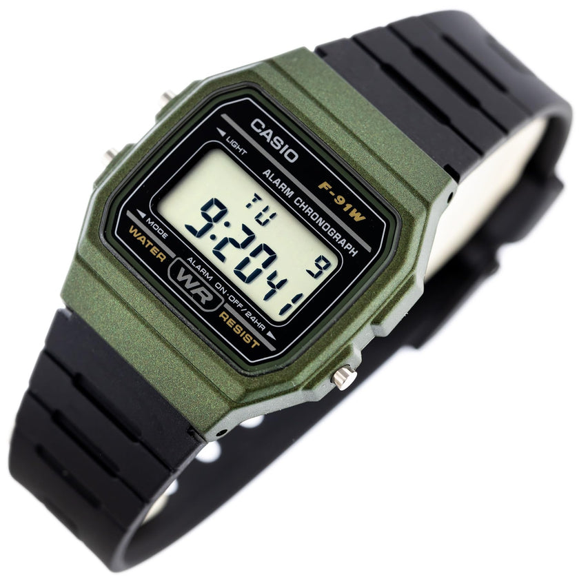 Casio Men's F-91WM-3ACF Classic Digital Display Quartz Black Watch 🍁 All In One Marketplace Canada
